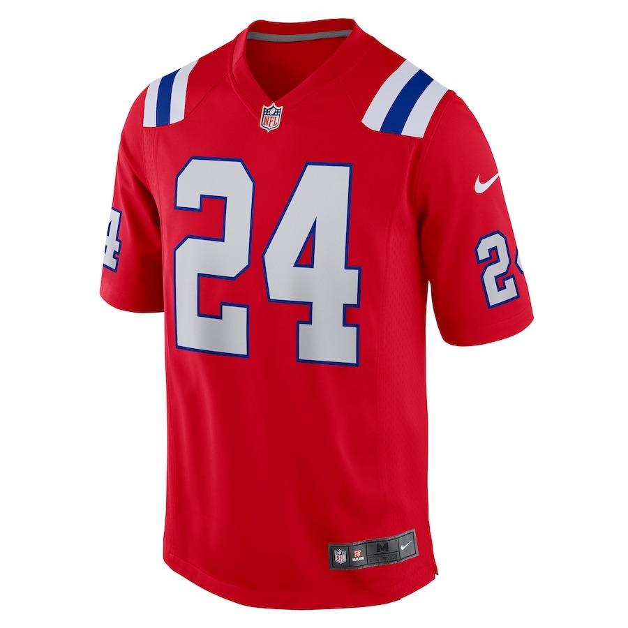 Men's New England Patriots Ty Law Nike Red Retired Player Alternate Game Jersey - Ujersey