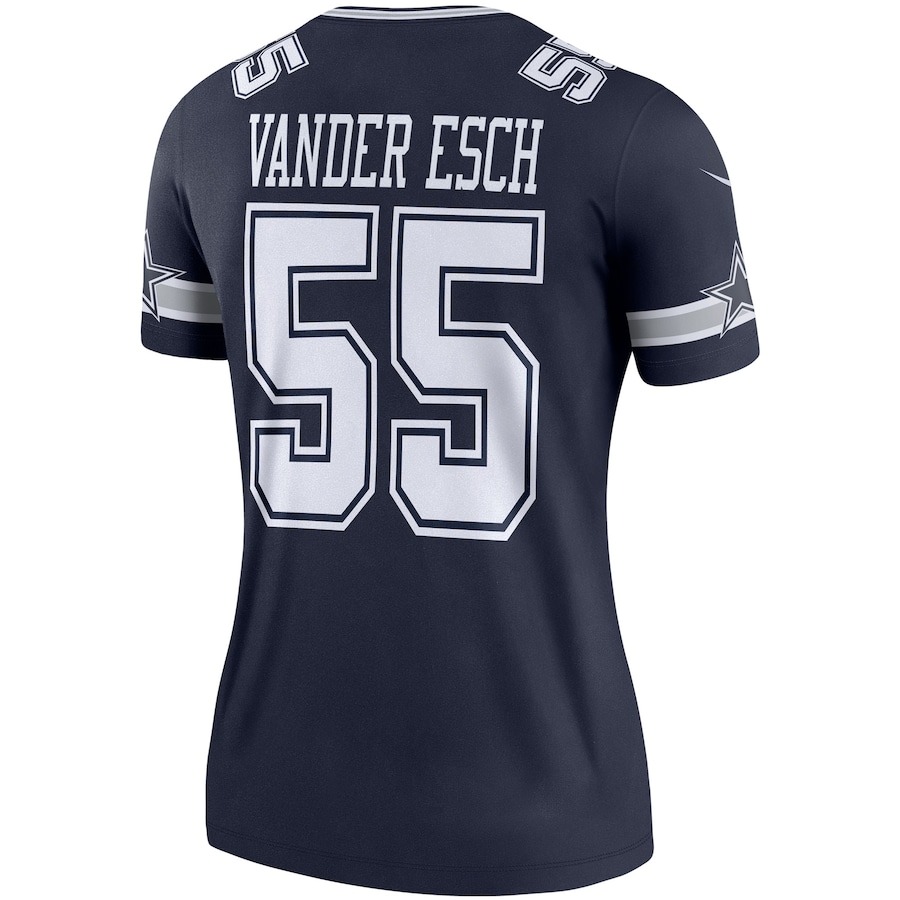 Women's Dallas Cowboys Leighton Vander Esch Nike Navy Legend Player Jersey - Ujersey