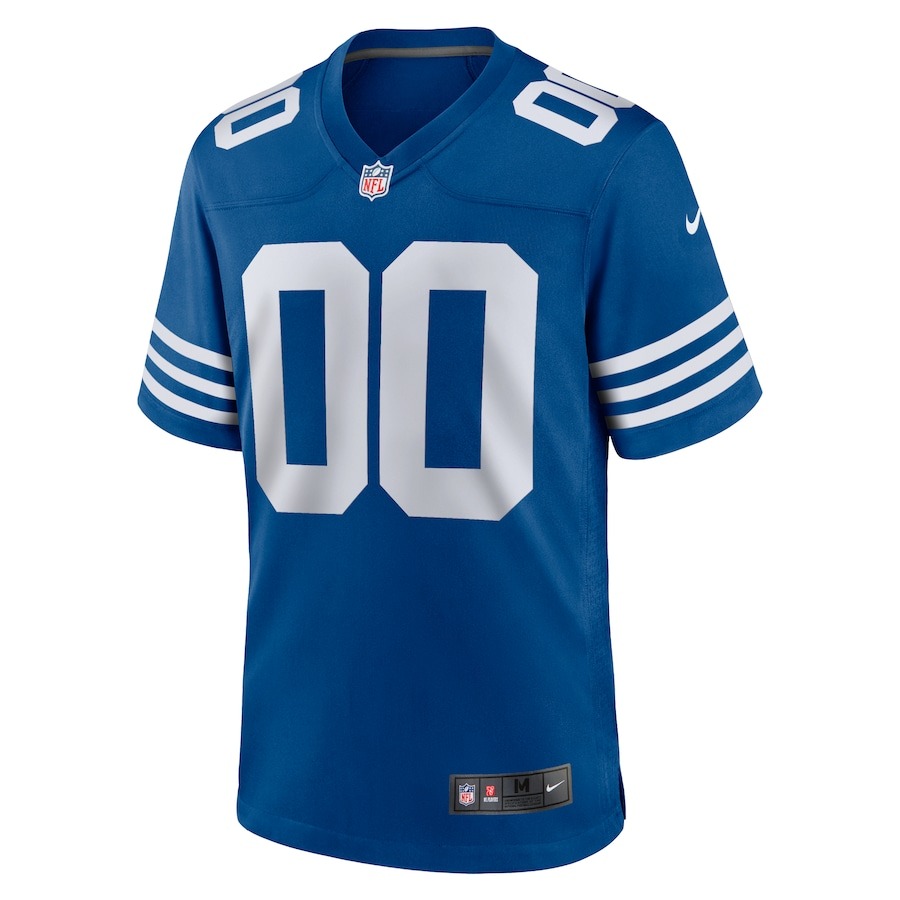 Men's Indianapolis Colts Nike Royal Alternate Custom Jersey - Ujersey