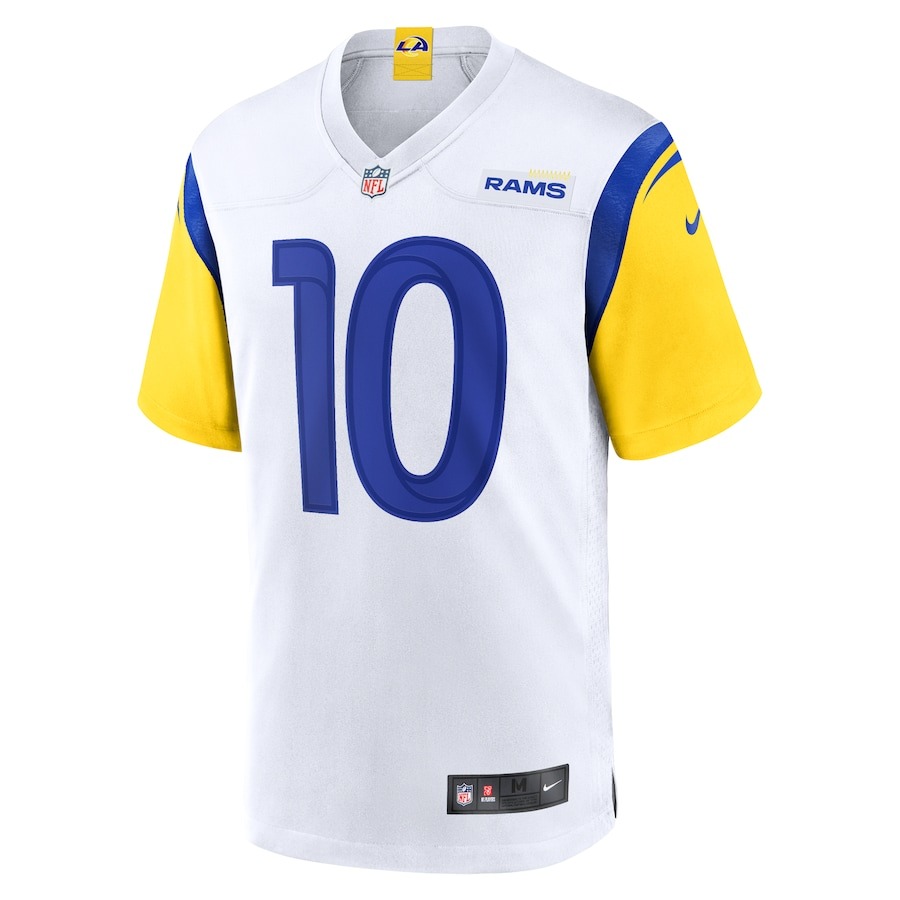 Men's Los Angeles Rams Cooper Kupp Nike White Alternate Game Jersey - Ujersey