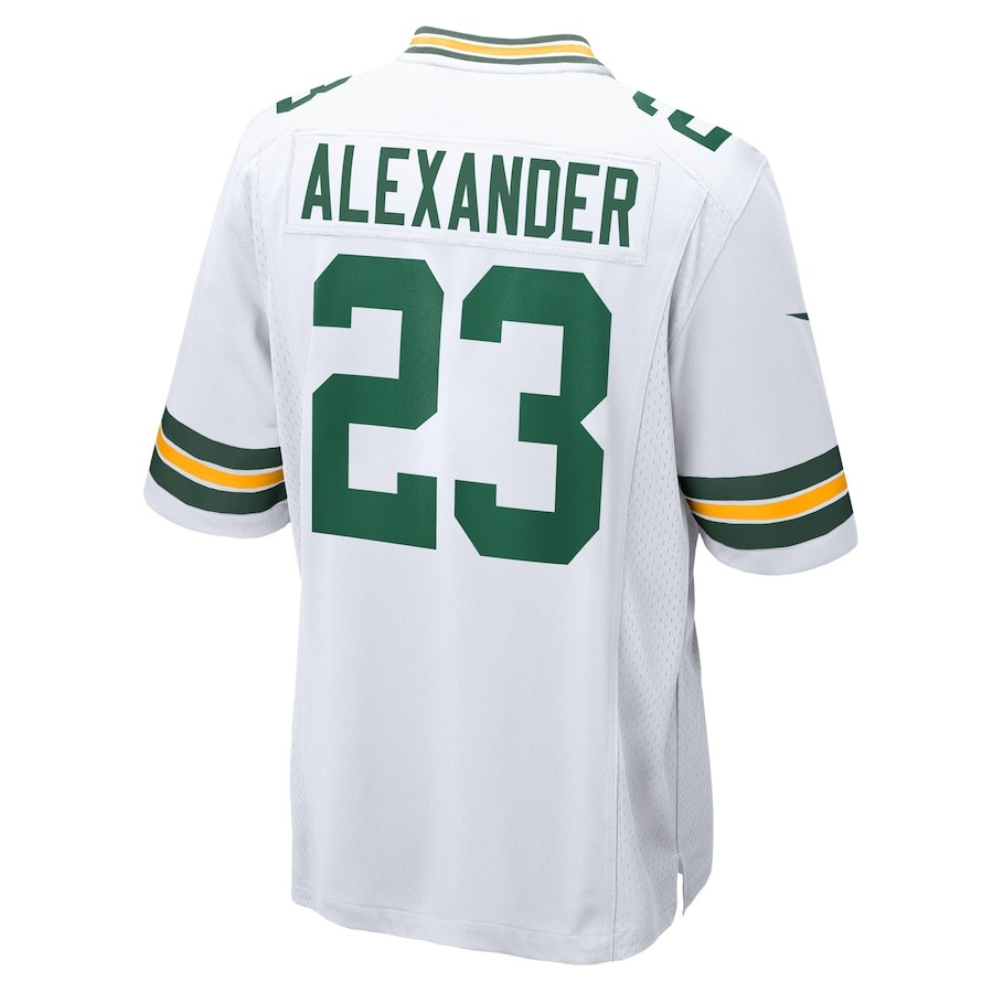 Men's Green Bay Packers Jaire Alexander Nike White Game Player Jersey - Ujersey