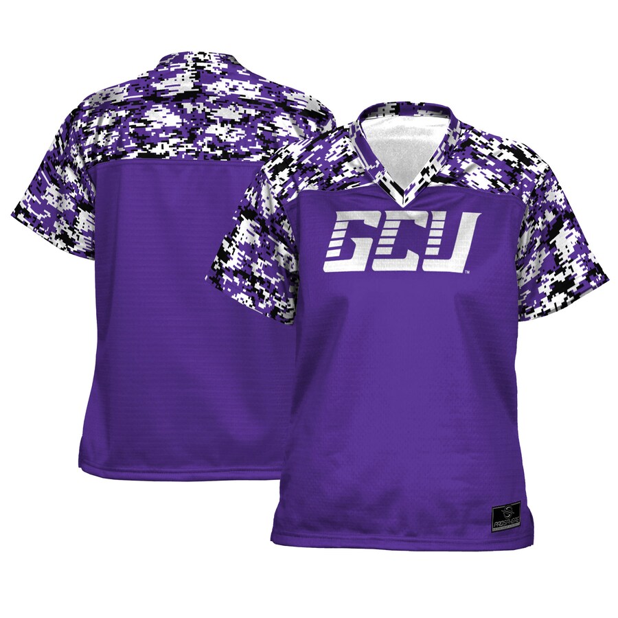Grand Canyon Antelopes ProSphere Women's  Camo Football Jersey - Purple - Ujersey