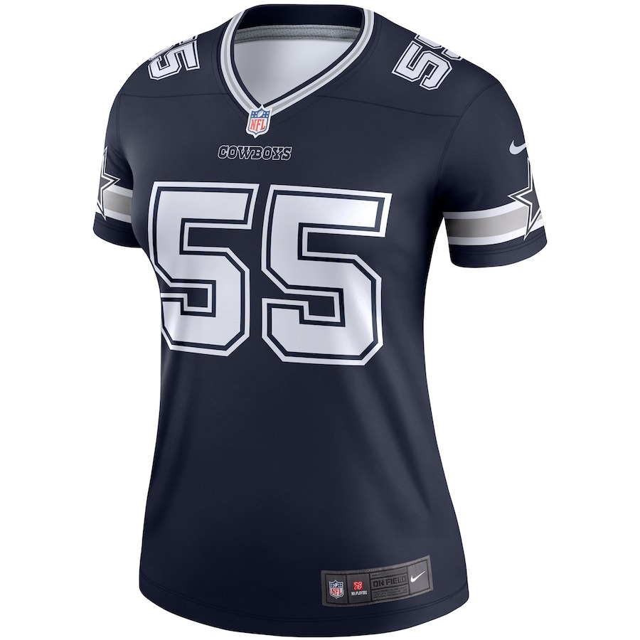 Women's Dallas Cowboys Leighton Vander Esch Nike Navy Legend Player Jersey - Ujersey