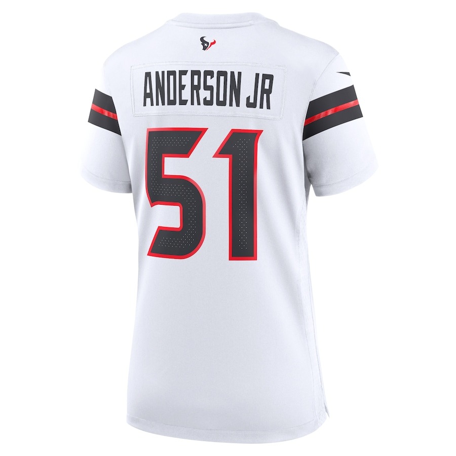 Women's Houston Texans Will Anderson Jr. Nike White Game Jersey - Ujersey