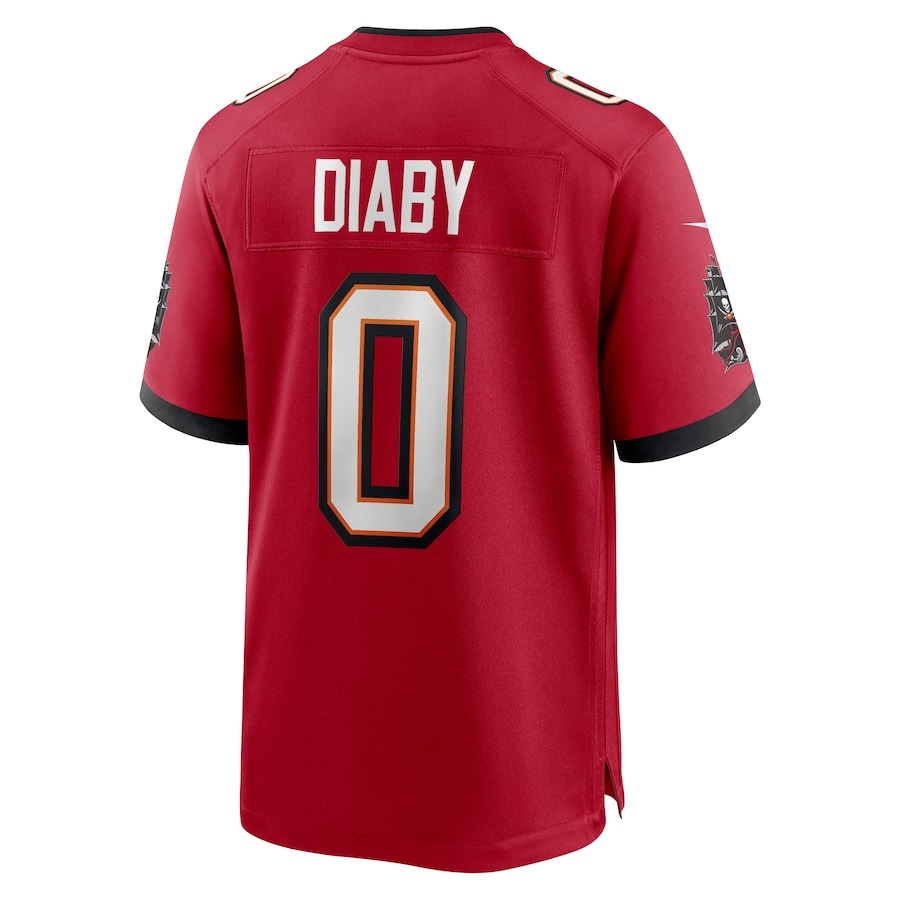 Men's Tampa Bay Buccaneers YaYa Diaby Nike  Red  Game Jersey - Ujersey