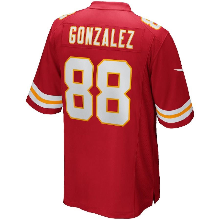 Men's Kansas City Chiefs Tony Gonzalez Nike Red Game Retired Player Jersey - Ujersey