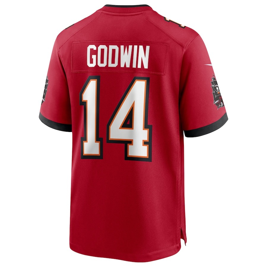 Men's Tampa Bay Buccaneers Chris Godwin Nike Red Game Jersey - Ujersey