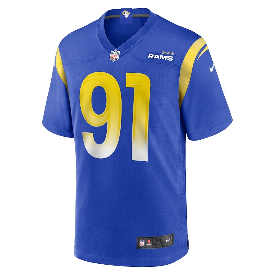 Men's Los Angeles Rams Kobie Turner Nike Royal Home Game Jersey - Ujersey
