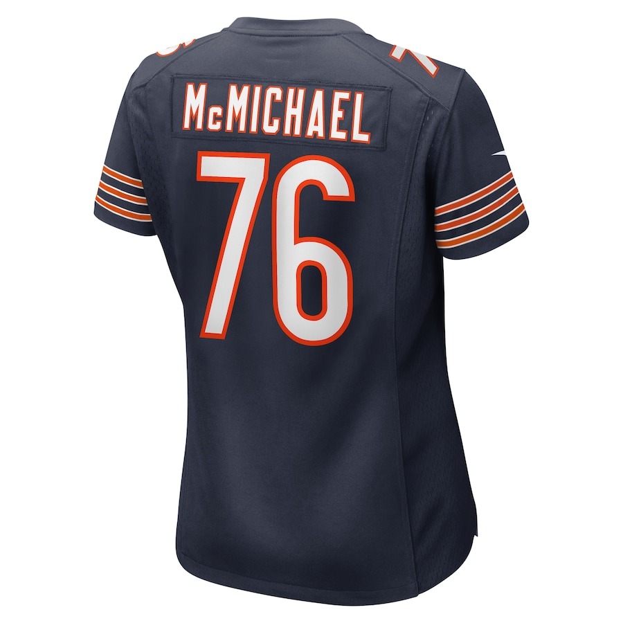 Women's Chicago Bears Steve McMichael Nike  Navy  Retired Player Game Jersey - Ujersey