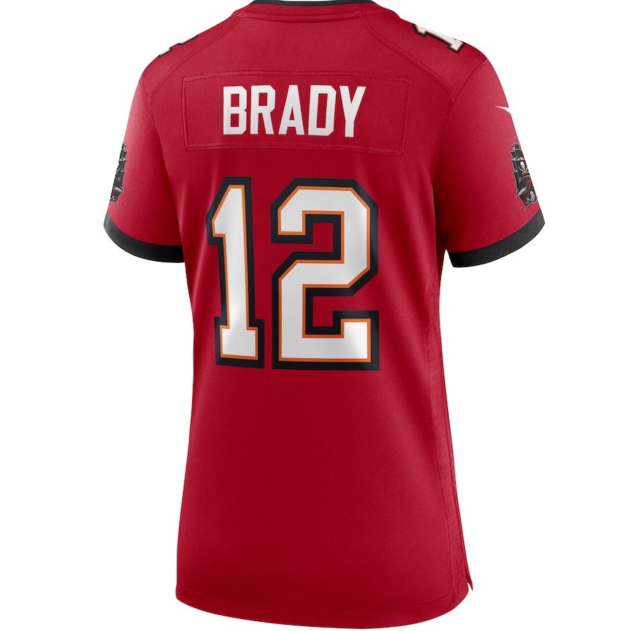 Women's Tampa Bay Buccaneers Tom Brady Nike Red Game Jersey - Ujersey