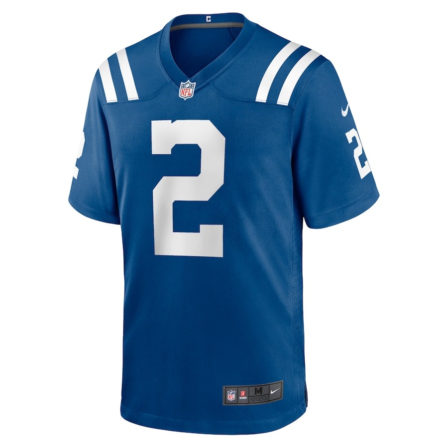 Men's Indianapolis Colts Carson Wentz Nike Royal Game Jersey - Ujersey