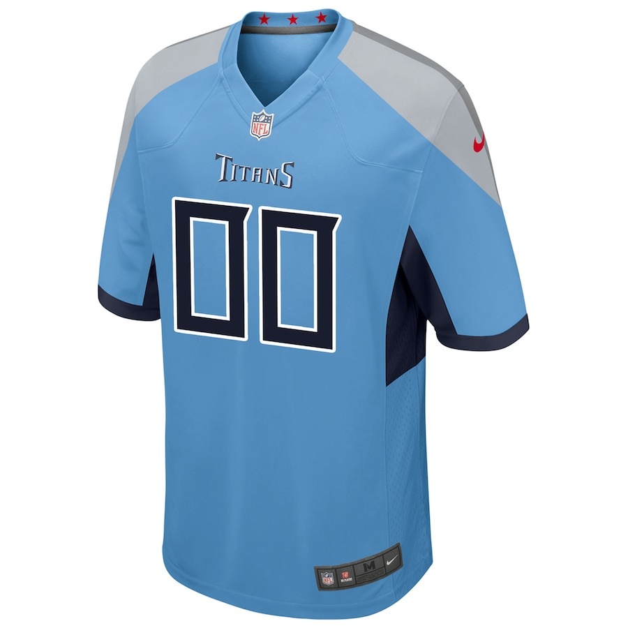 Youth Tennessee Titans Nike Light Blue Alternate Custom Game Jersey - Ujersey
