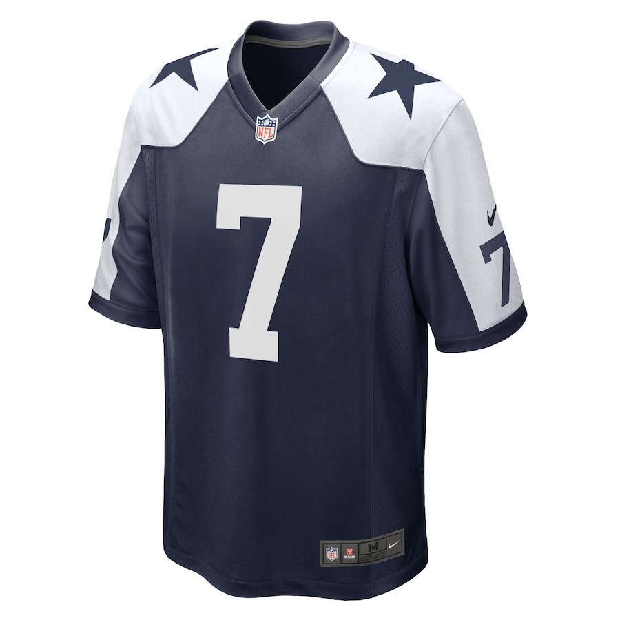 Men's Dallas Cowboys Trevon Diggs Nike Navy Alternate Game Jersey - Ujersey