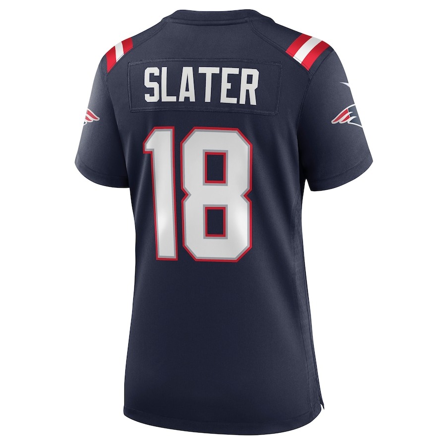 Women's New England Patriots Matthew Slater Nike Navy Game Jersey - Ujersey