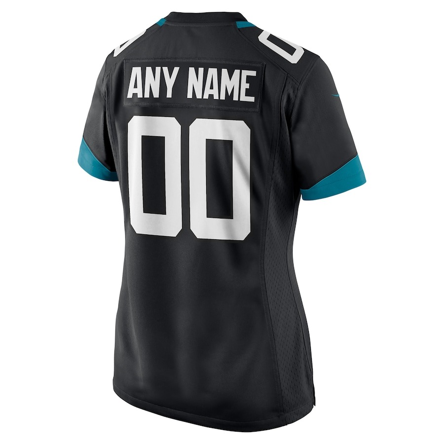 Women's Nike Black Jacksonville Jaguars Custom Jersey - Ujersey