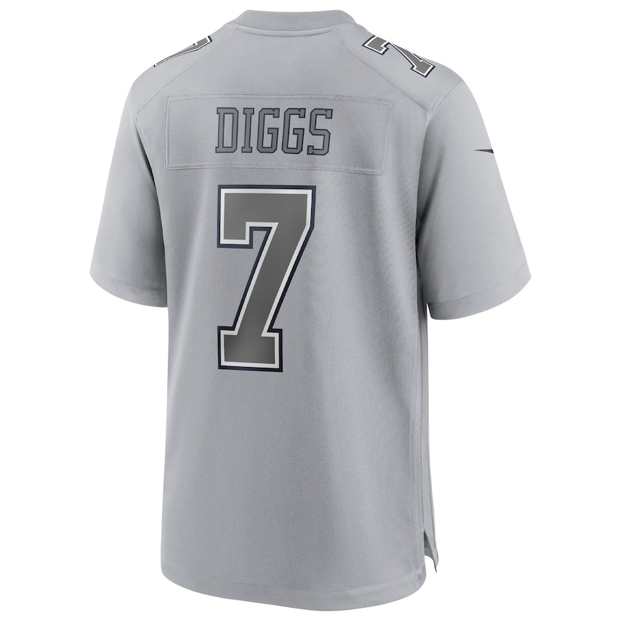 Men's Dallas Cowboys Trevon Diggs Nike Gray Atmosphere Fashion Game Jersey - Ujersey