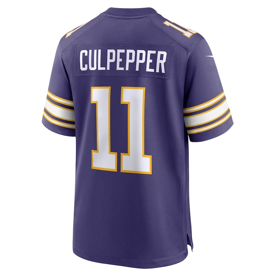 Men's Minnesota Vikings Daunte Culpepper Nike Purple Classic Retired Player Game Jersey - Ujersey