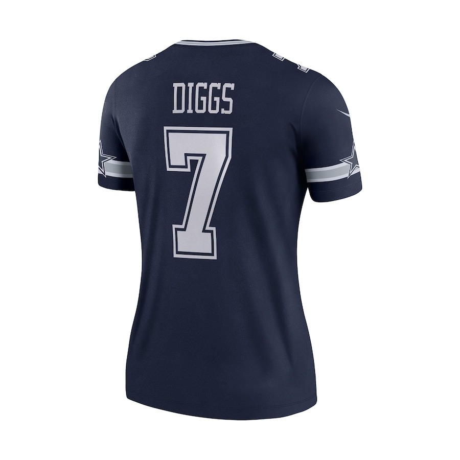 Women's Dallas Cowboys Trevon Diggs Nike Navy Legend Jersey - Ujersey