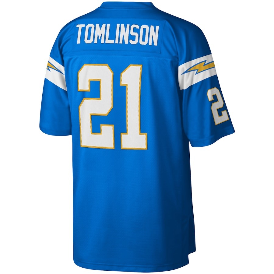 Men's Los Angeles Chargers LaDainian Tomlinson Mitchell & Ness Powder Blue Legacy Replica Jersey - Ujersey