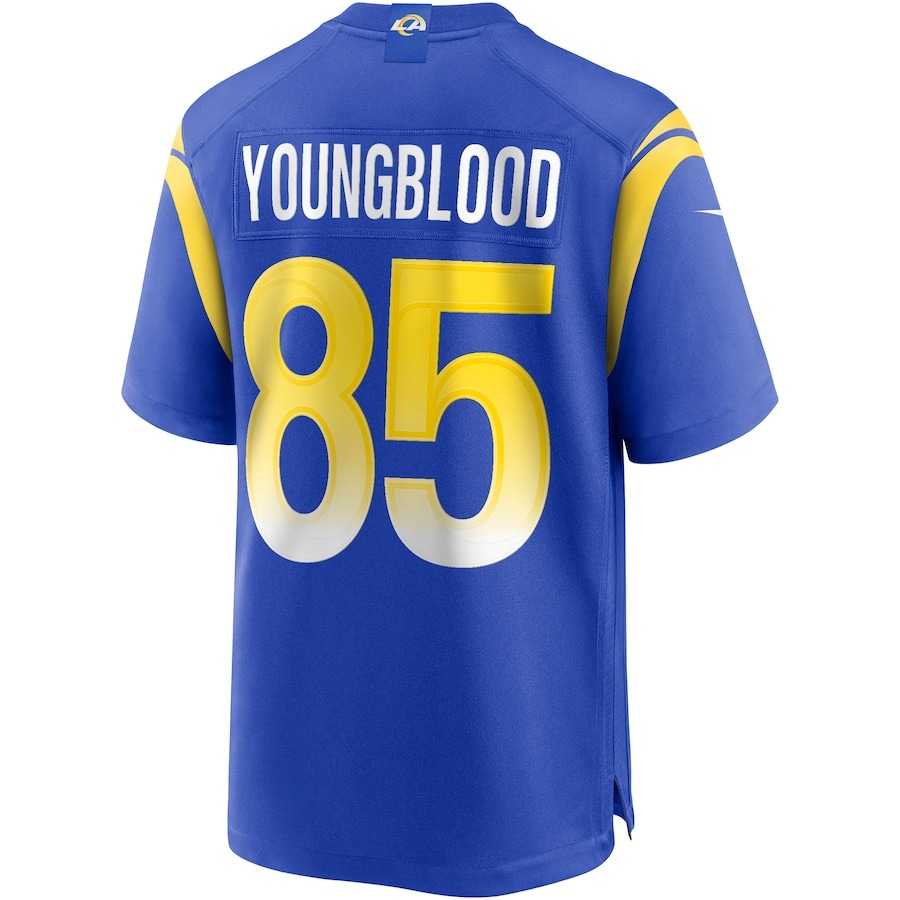 Men's Los Angeles Rams Jack Youngblood Nike Royal Game Retired Player Jersey - Ujersey