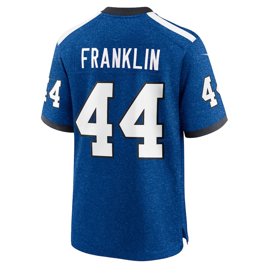 Men's Indianapolis Colts Zaire Franklin Nike Royal Indiana Nights Alternate Game Jersey - Ujersey