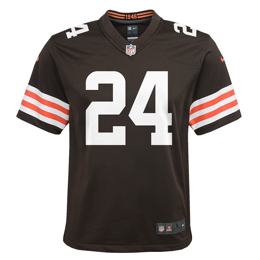 Youth Cleveland Browns Nick Chubb Nike Brown Game Jersey - Ujersey