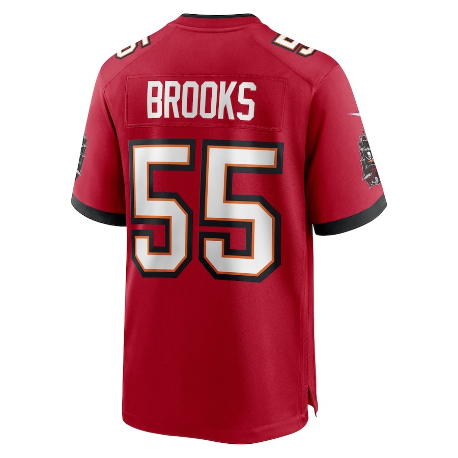Men's Tampa Bay Buccaneers Derrick Brooks Nike Red Retired Player Game Jersey - Ujersey