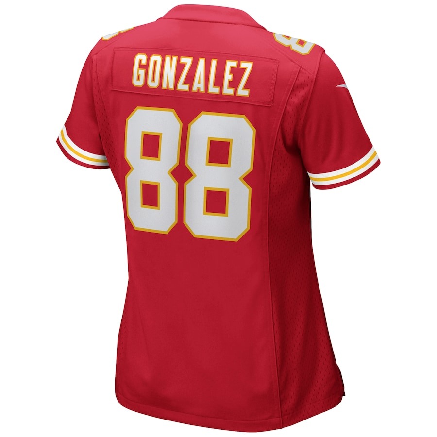 Women's Kansas City Chiefs Tony Gonzalez Nike Red Game Retired Player Jersey - Ujersey