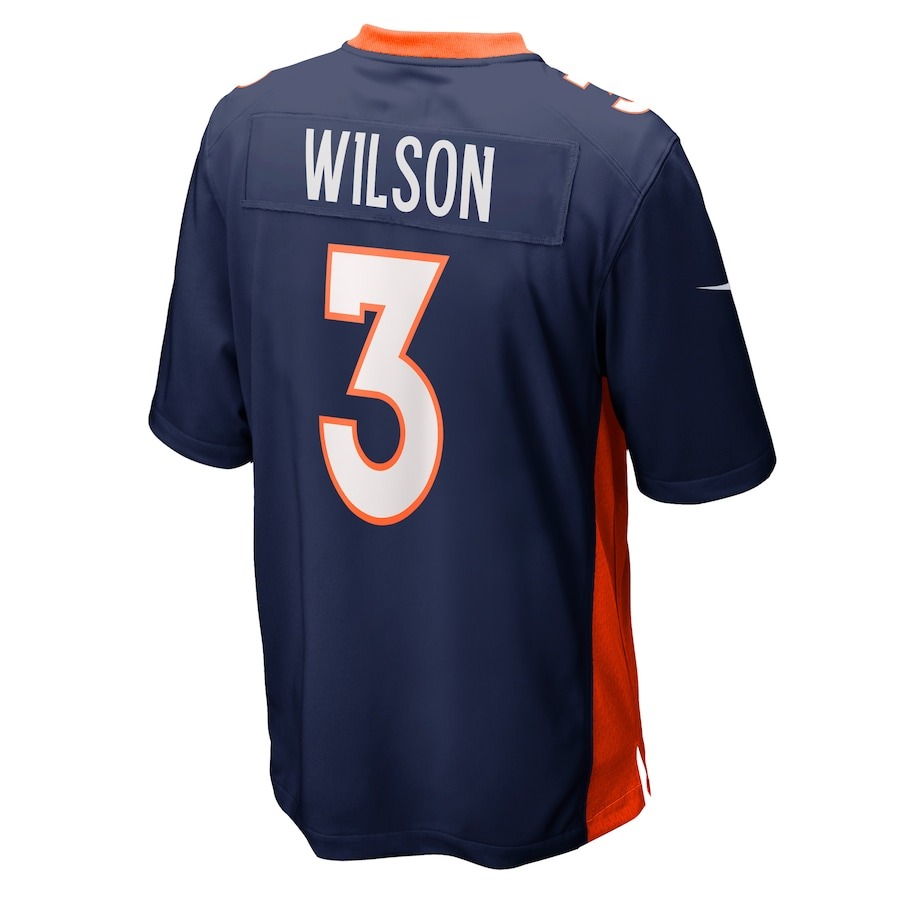 Men's Denver Broncos Russell Wilson Nike Navy Alternate Game Jersey - Ujersey