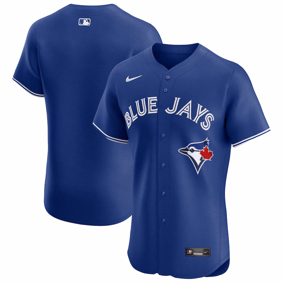 Men's Toronto Blue Jays Nike Royal Home Elite Jersey - Ujersey