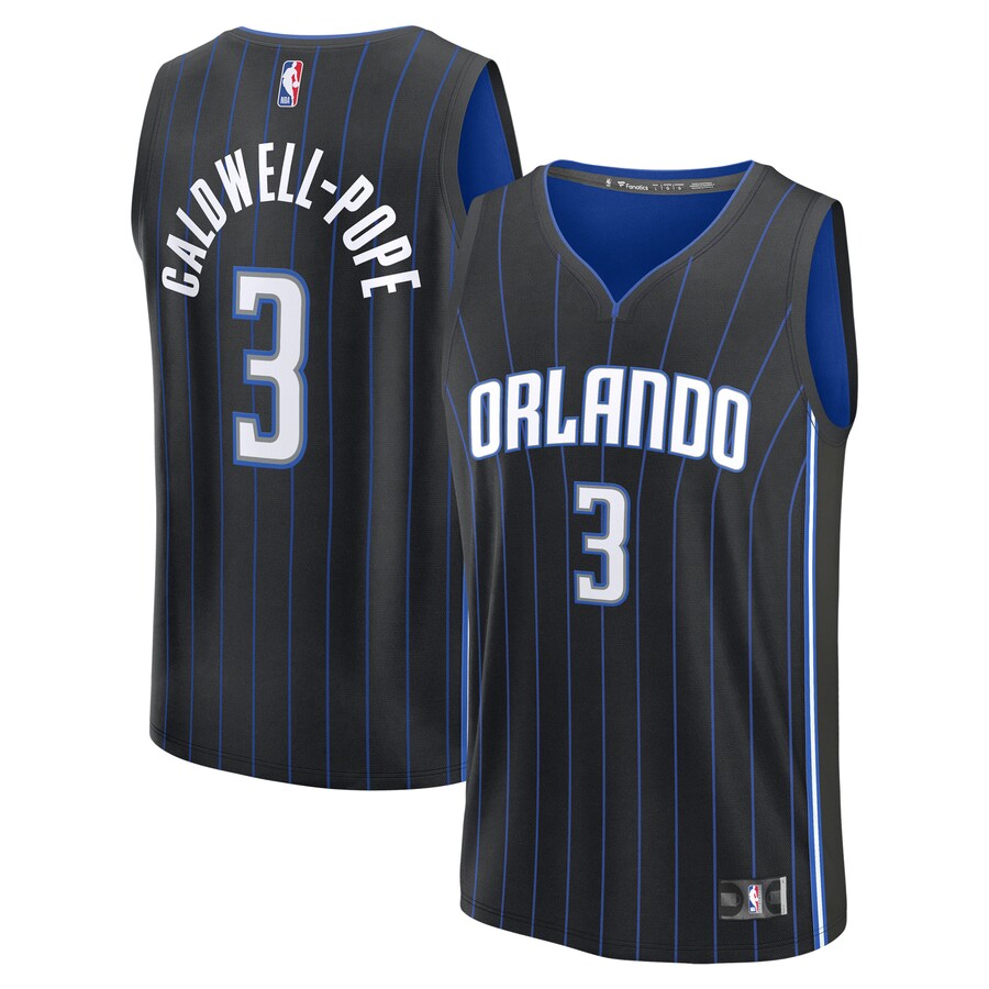 Youth Orlando Magic Kentavious Caldwell-Pope Fanatics Black Fast Break Replica Player Jersey - Icon Edition - Ujersey
