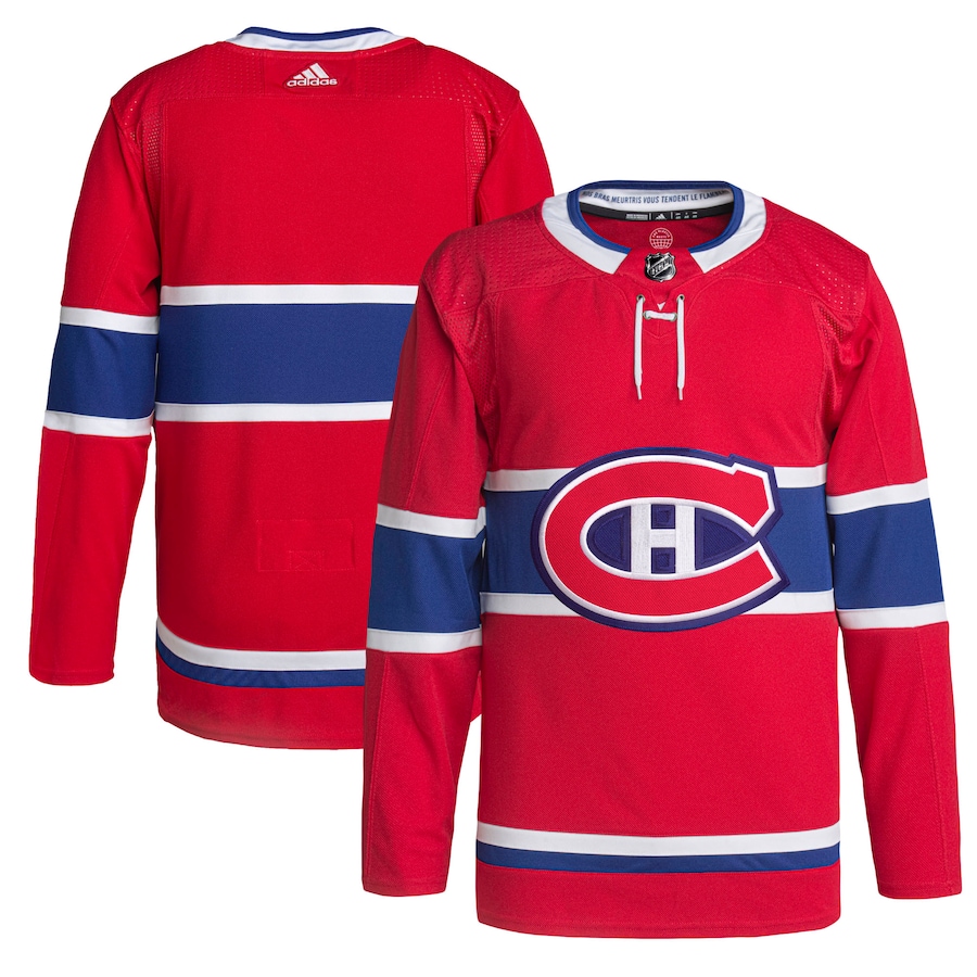 Men's Montreal Canadiens adidas Red Home Primegreen Authentic Jersey - Ujersey