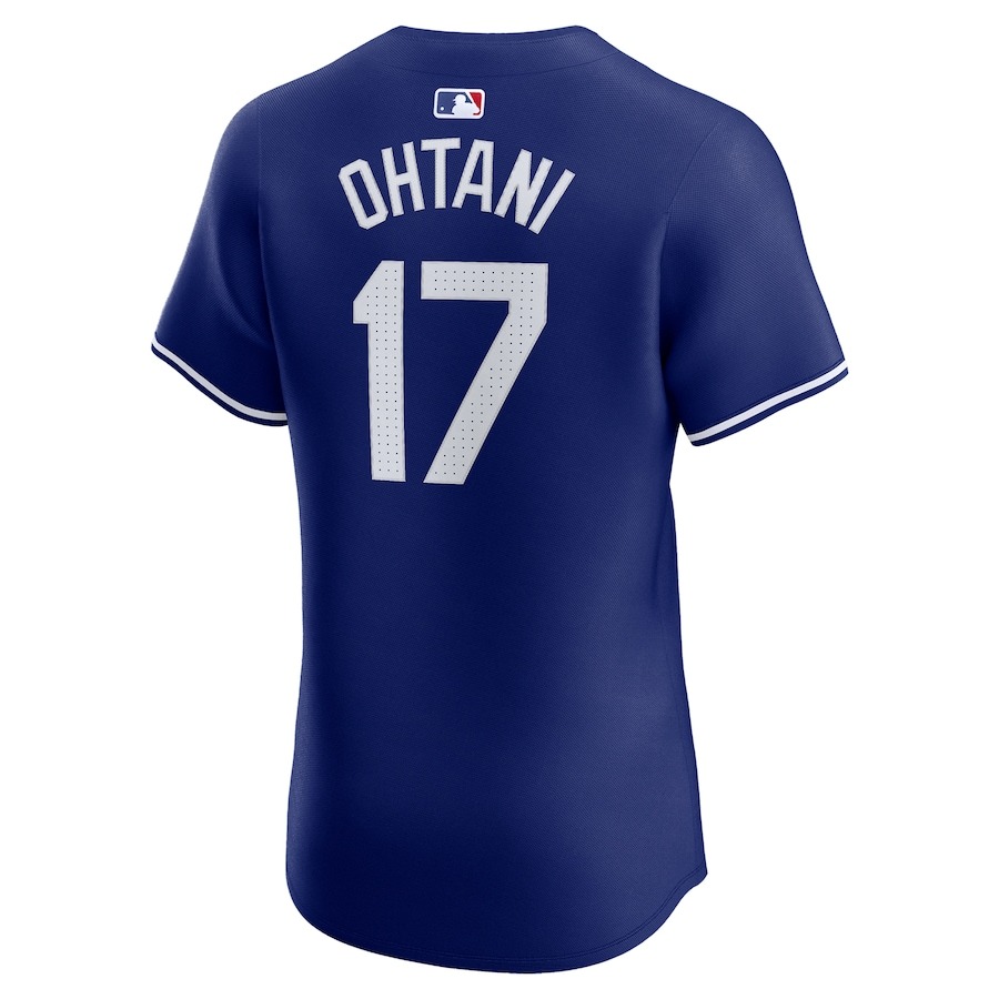 Men's Los Angeles Dodgers Shohei Ohtani Nike Royal Alternate Elite Jersey - Ujersey