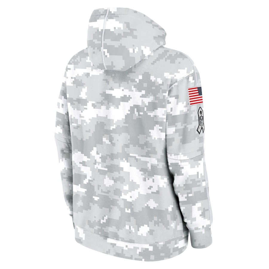 Men's Dallas Cowboys Nike Arctic Camo 2024 Salute to Service Club Fleece Pullover Hoodie - Ujersey