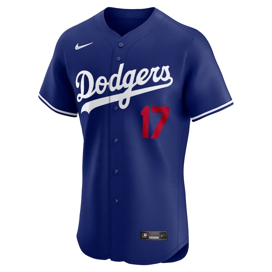 Men's Los Angeles Dodgers Shohei Ohtani Nike Royal Alternate Elite Jersey - Ujersey
