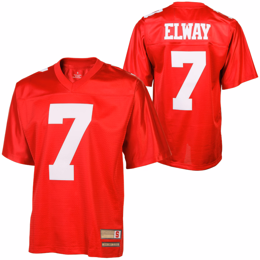 John Elway Stanford Cardinal #7 Jersey - Cardinal - Ujersey