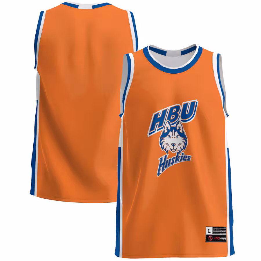 Men's GameDay Greats  Blue Houston Christian Huskies  Lightweight Basketball Jersey - Ujersey