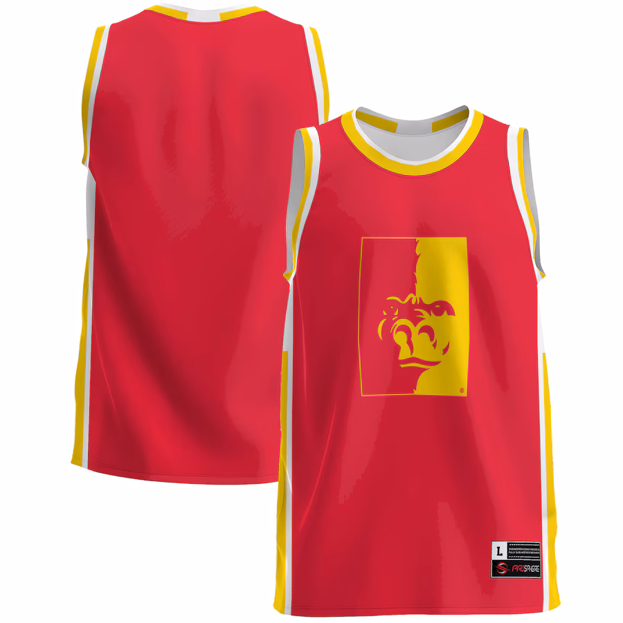 Men's GameDay Greats  Crimson Pittsburg State Gorillas  Lightweight Basketball Jersey - Ujersey
