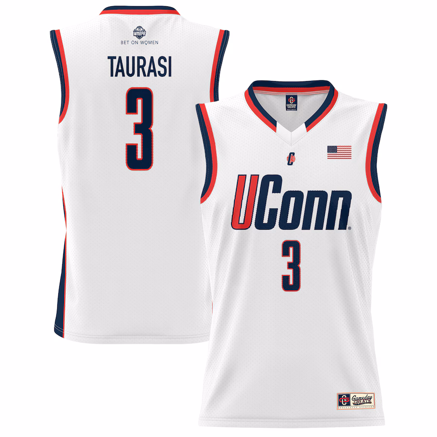 Youth GameDay Greats Diana Taurasi White UConn Huskies Lightweight Basketball Alumni Jersey - Ujersey