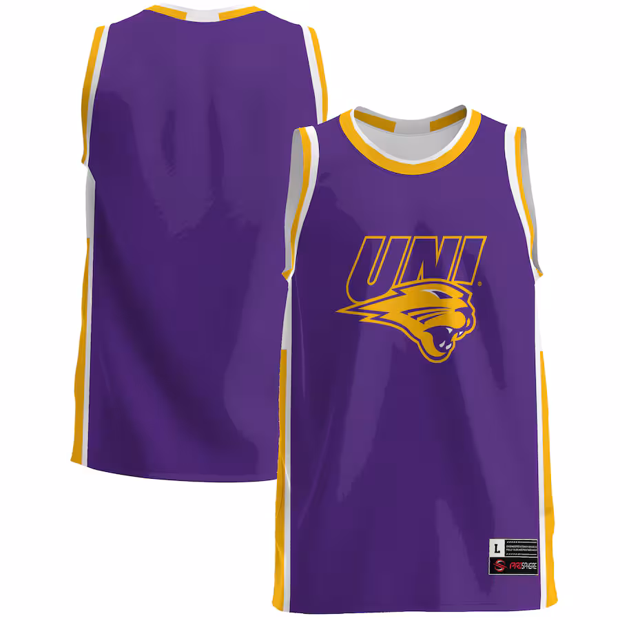 Men's GameDay Greats  Purple Northern Iowa Panthers  Lightweight Basketball Jersey - Ujersey