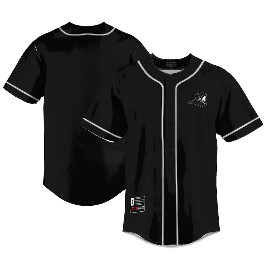 Men's GameDay Greats  Black Providence Friars Lightweight Baseball Jersey - Ujersey