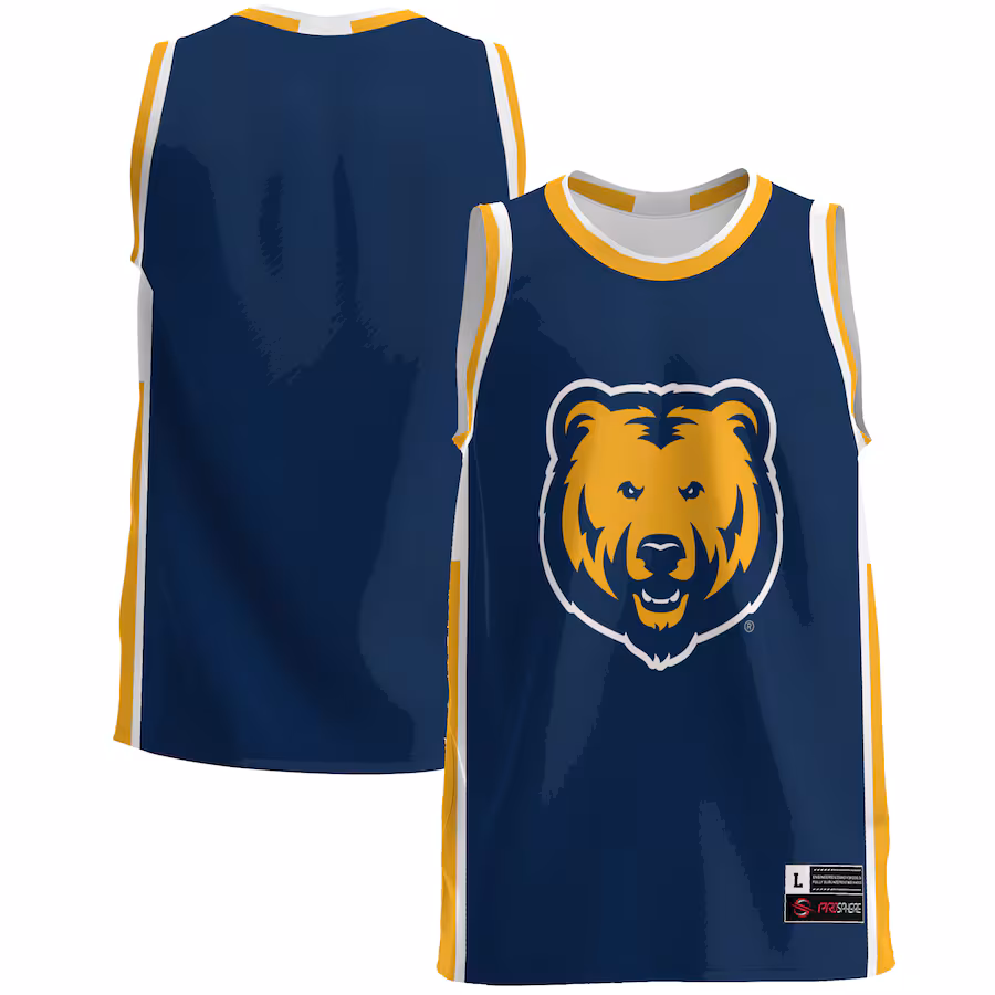 Men's GameDay Greats  Blue Northern Colorado Bears  Lightweight Basketball Jersey - Ujersey