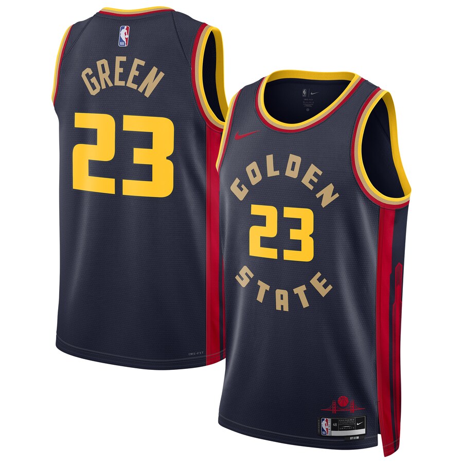 Unisex Golden State Warriors Draymond Green Nike Navy 2024/25 Swingman Player Jersey - City Edition - Ujersey