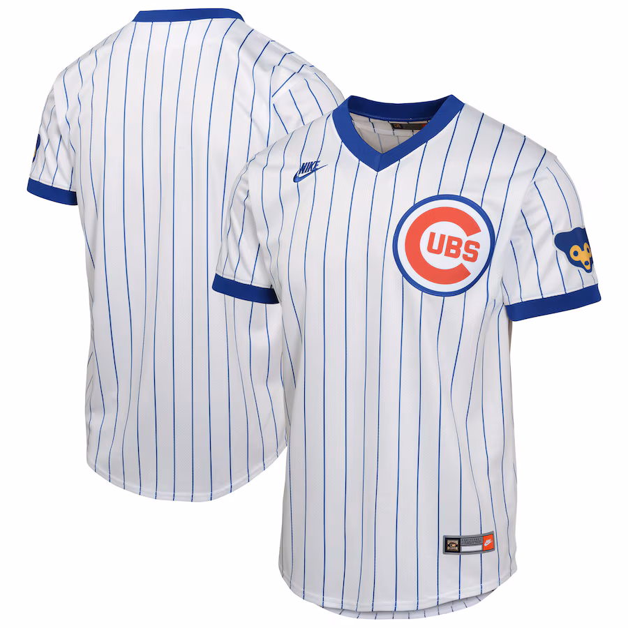 Youth Chicago Cubs  Nike White Limited Cooperstown Collection Jersey - Ujersey