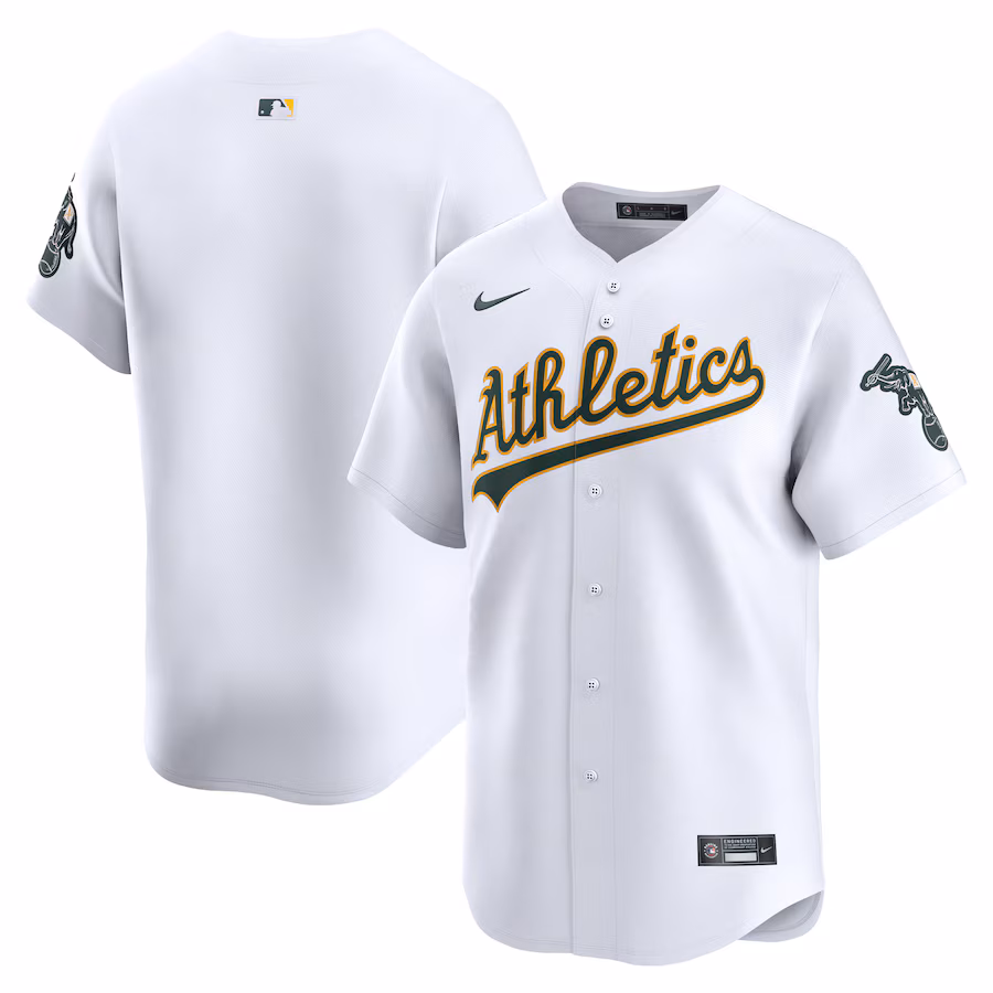 Youth Athletics Nike White Home Limited Jersey - Ujersey