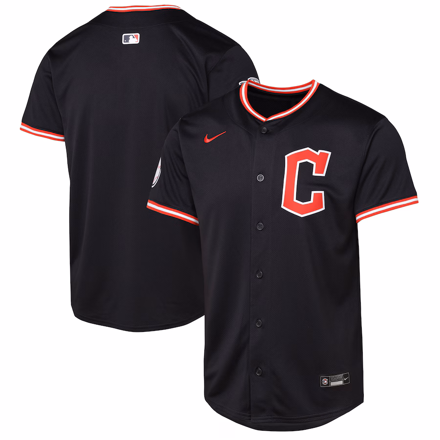 Youth Cleveland Guardians Nike Navy Limited Jersey - Ujersey