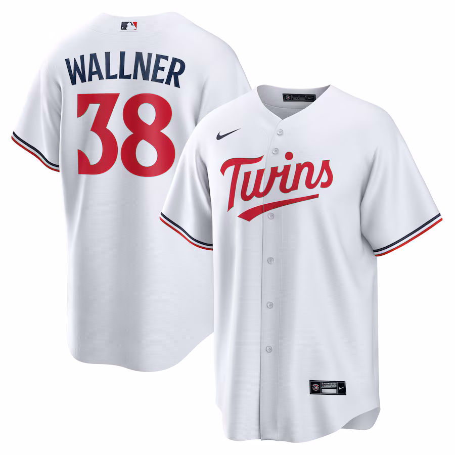 Men's Minnesota Twins Matt Wallner Nike White Home Replica Jersey - Ujersey