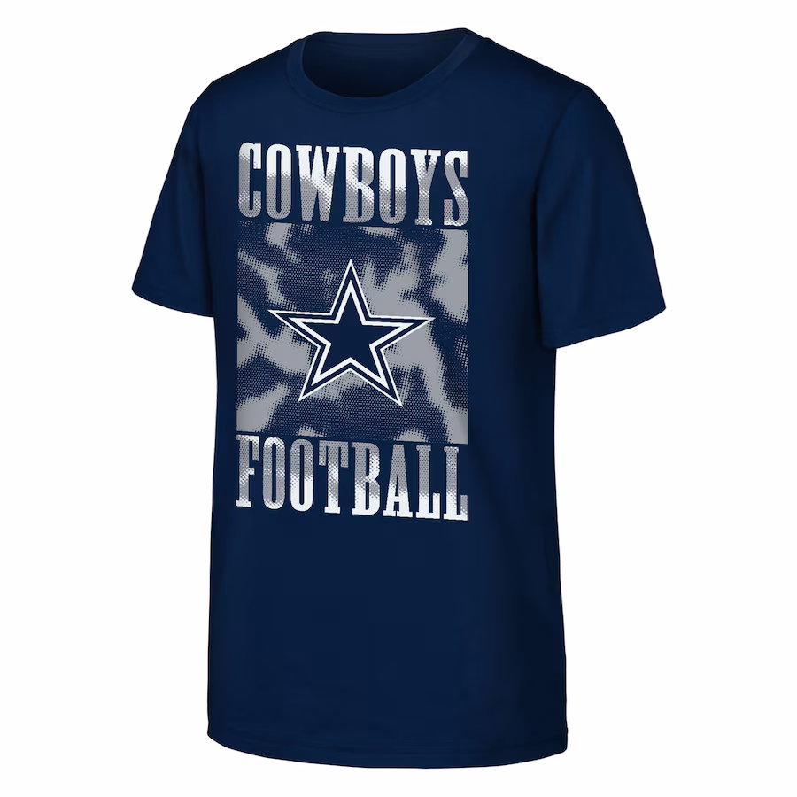 Youth Dallas Cowboys  Navy Garage Hero T-Shirt - Ujersey