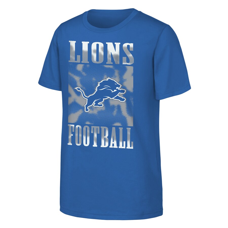 Youth Detroit Lions  Blue Garage Hero T-Shirt - Ujersey