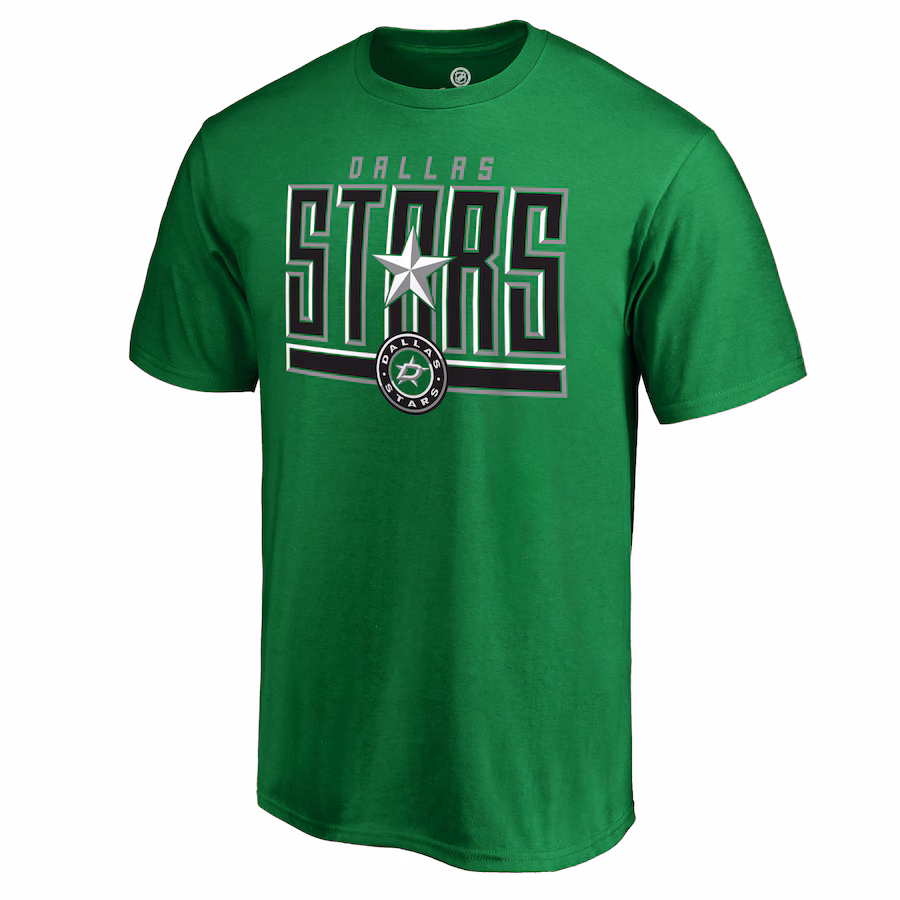 Men's Dallas Stars Kelly Green Hometown Collection Local T-Shirt - Ujersey